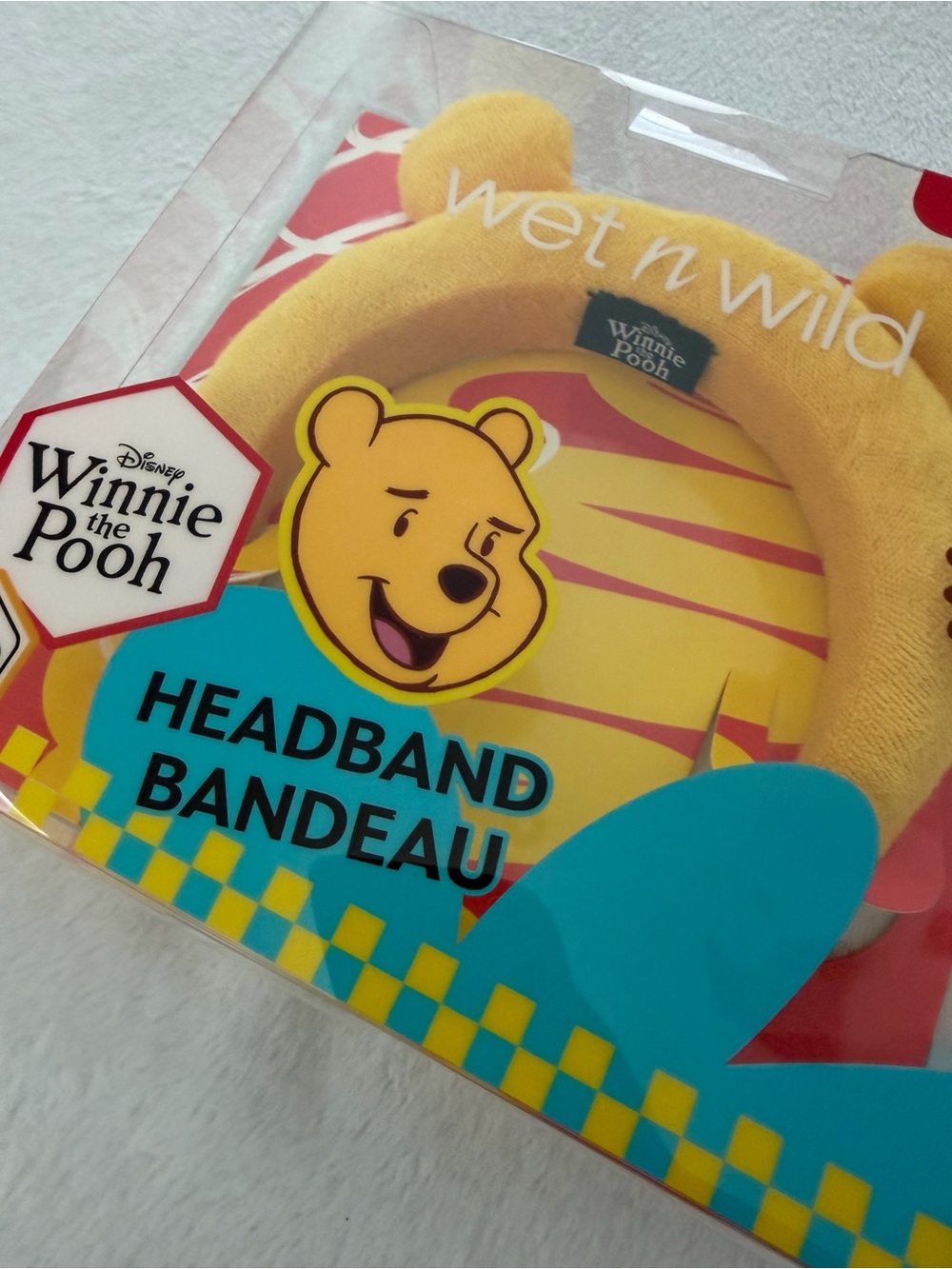 wet n wild Winnie the Pooh Yellow Plush Headband